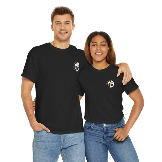 619 Ying & Yang Unisex Heavy Cotton Tee - Inspirational Graphic T-Shirt